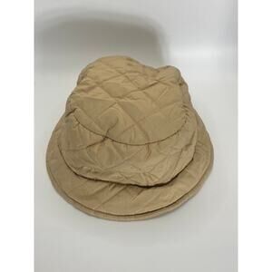 GAP Kids Tan/Pink Quilted Bucket Hat SZ L/XL